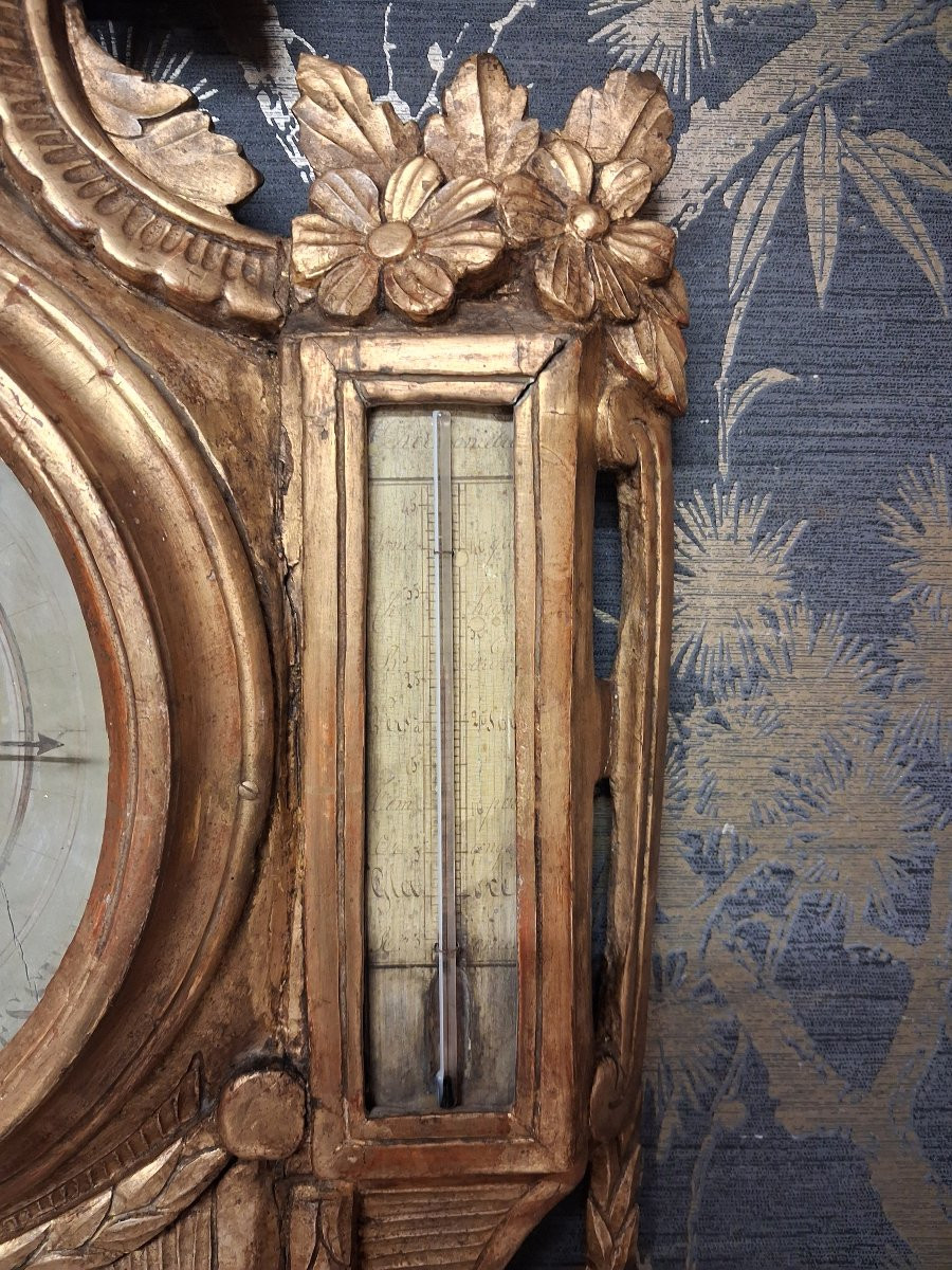 Barometer XVIII Louis XVI Period -photo-1