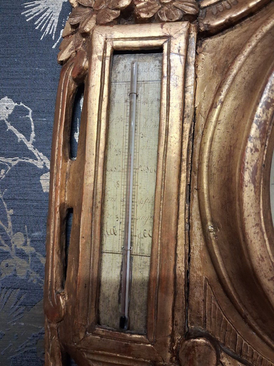 Barometer XVIII Louis XVI Period -photo-4