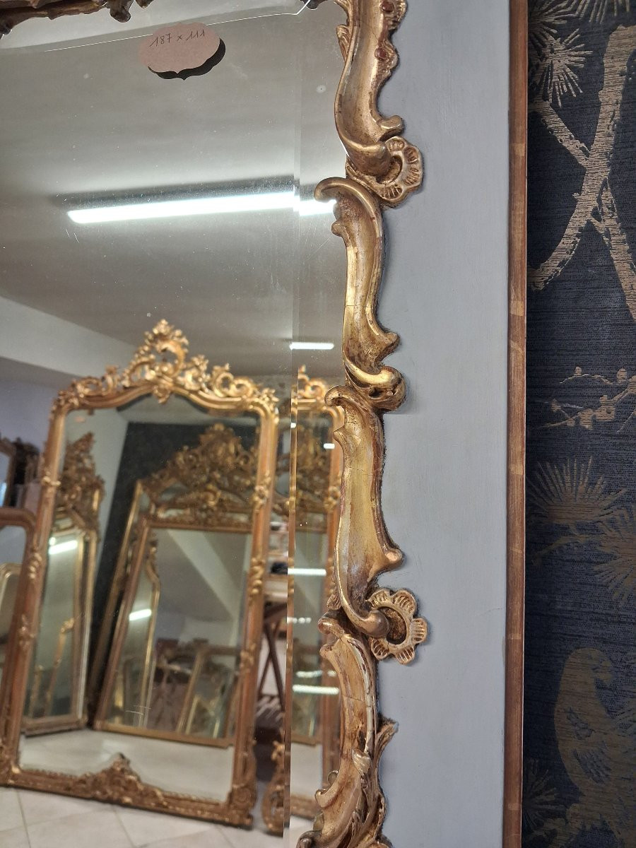 Miroir/trumeau époque XIX    187 x 111-photo-6