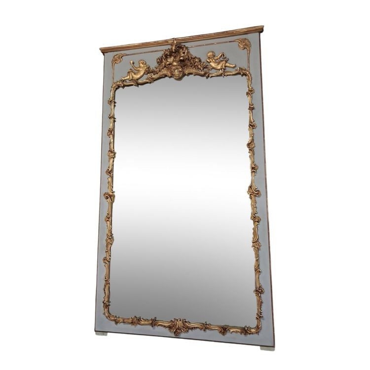 Miroir/trumeau époque XIX    187 x 111