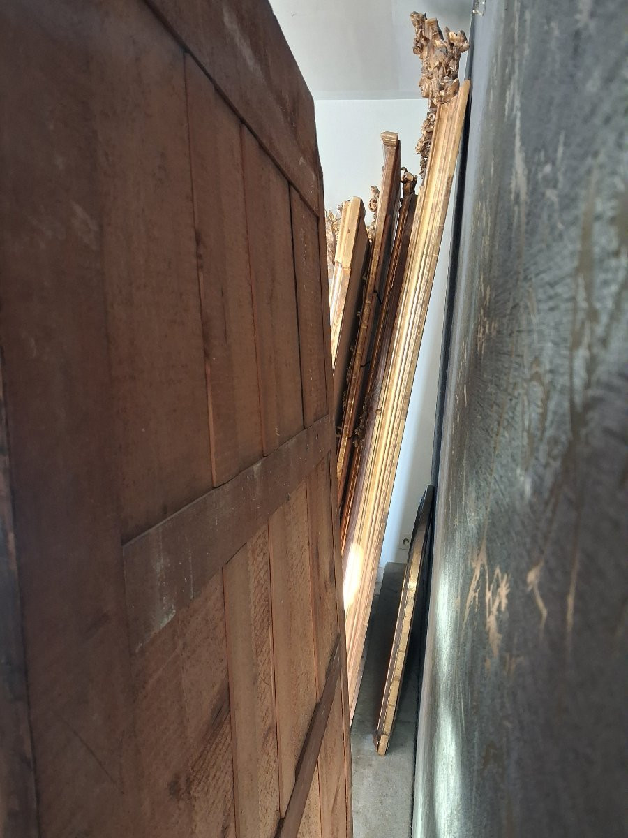 19th Century Mirror Inspired By Louis XV Style, 181 X 115-photo-8