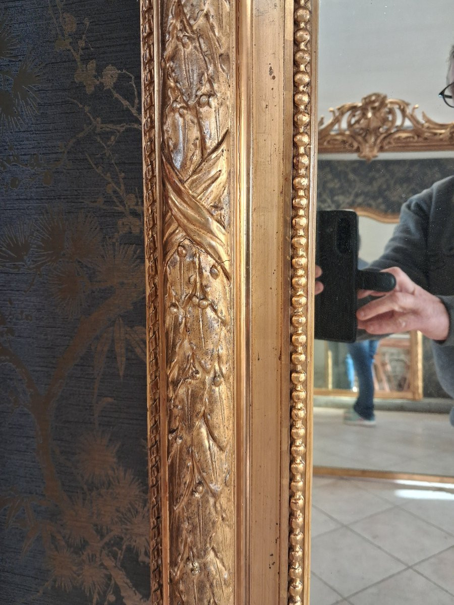Louis Philippe Period Mirror, 193 X 120-photo-3