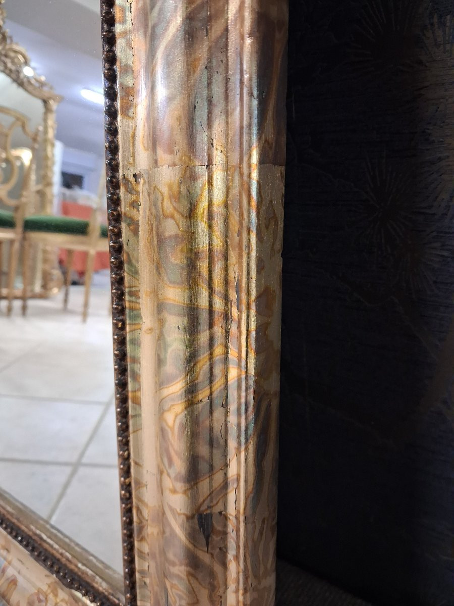 Louis Philippe Heated Copper Mirror 81x60-photo-5