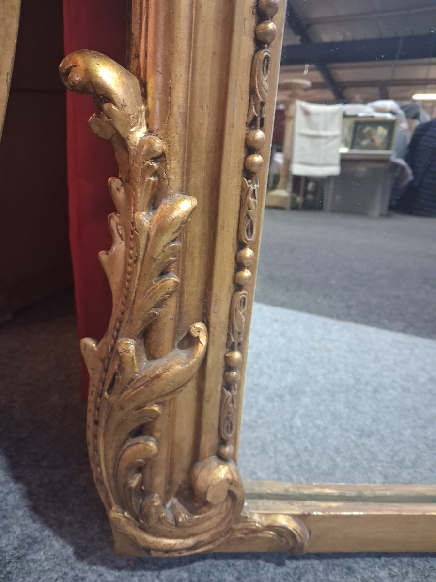 Miroir Louis Philippe fronton 192 x 94-photo-3