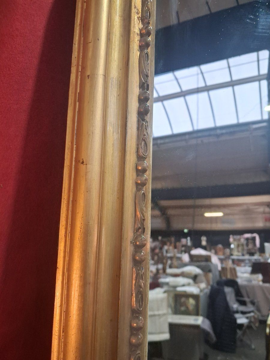 Miroir Louis Philippe fronton 192 x 94-photo-2