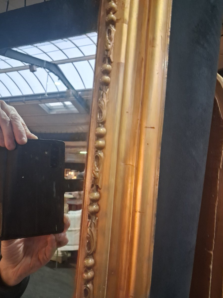 Miroir Louis Philippe fronton 192 x 94-photo-4