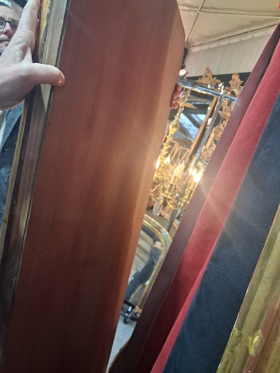 Miroir Louis Philippe fronton 192 x 94-photo-7