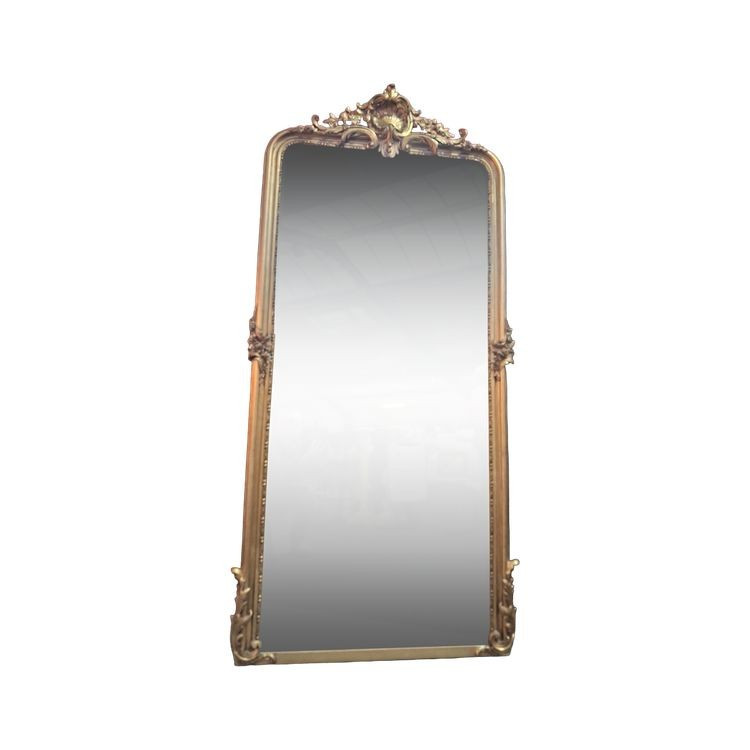 Miroir Louis Philippe fronton 192 x 94