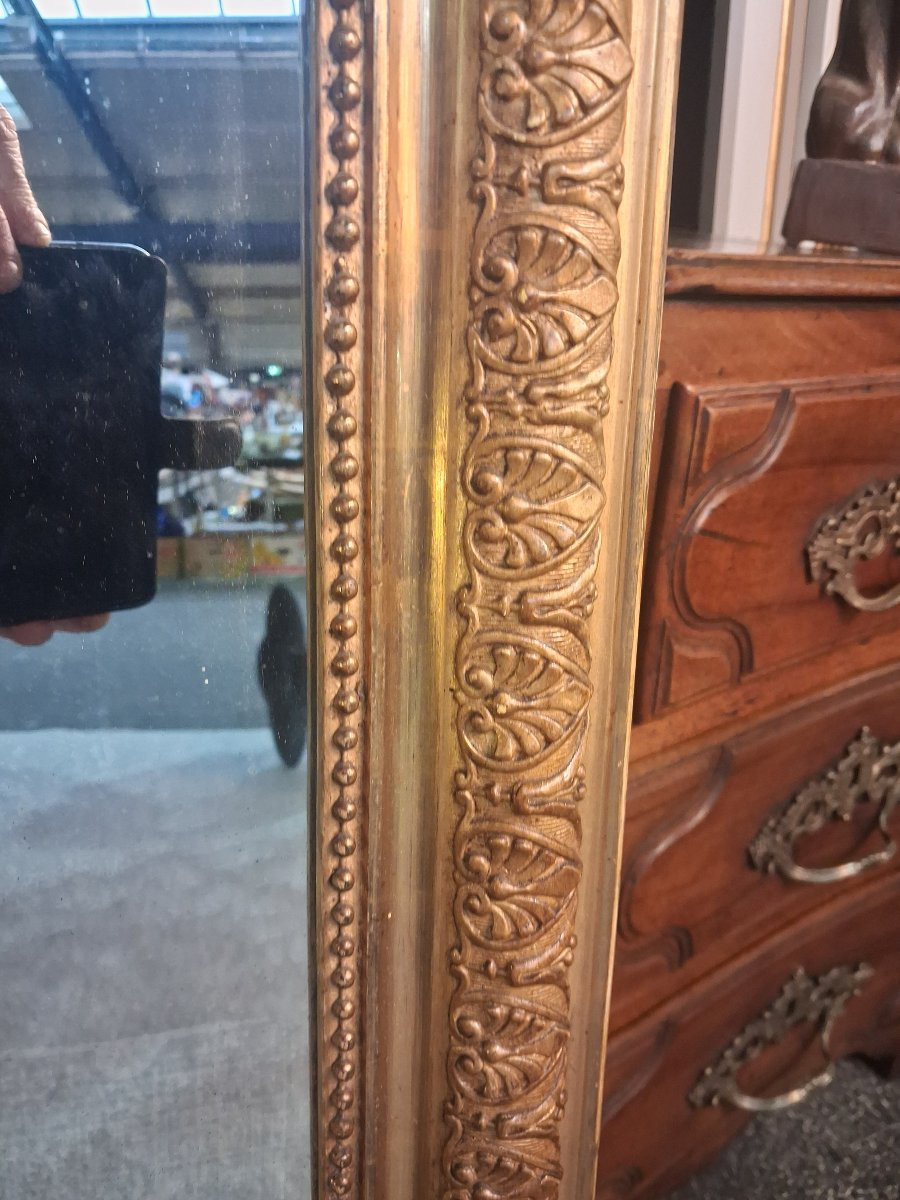 Miroir Louis Philippe fronton 120x69-photo-4