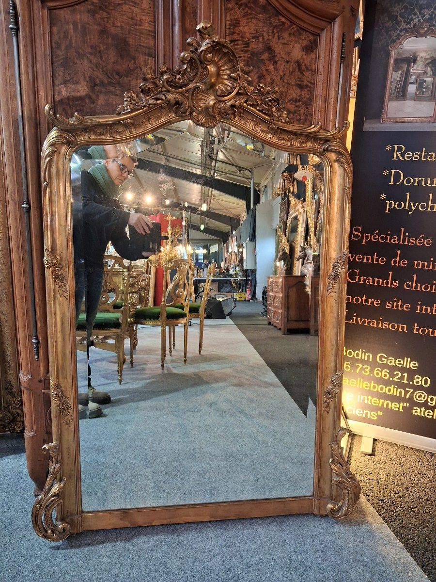 Miroir époque Napoléon III 137   x 96-photo-2