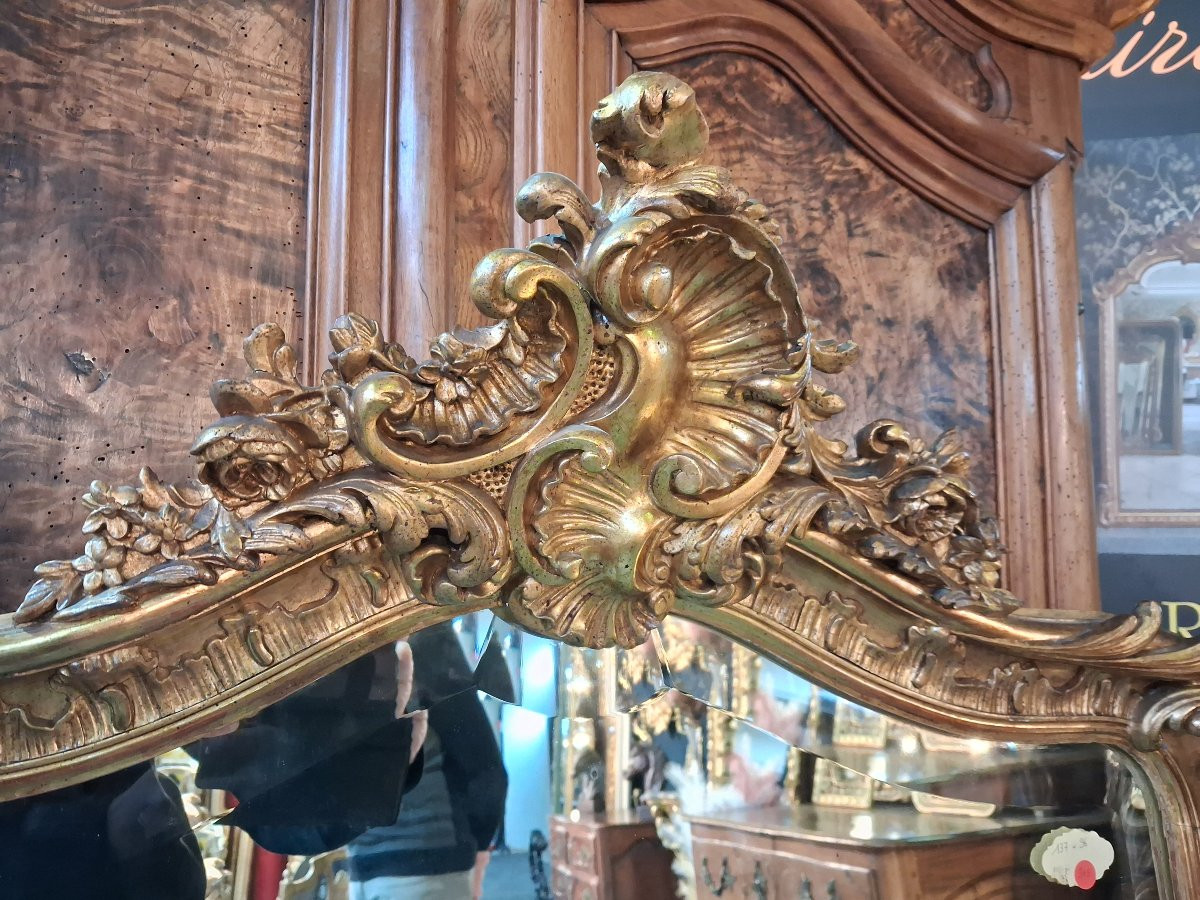 Miroir époque Napoléon III 137   x 96-photo-2