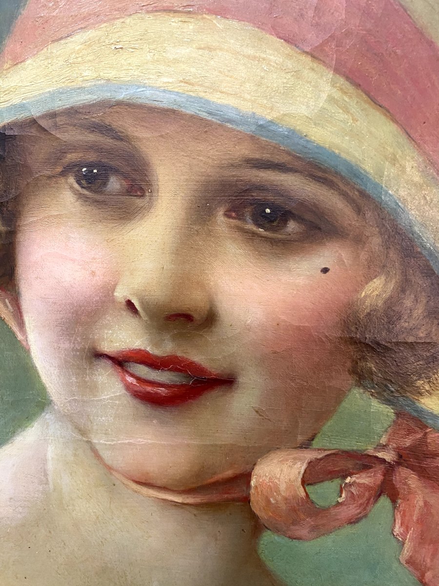 Huile sur toile MARTIN -KAVEL( 1861-1931)-photo-3