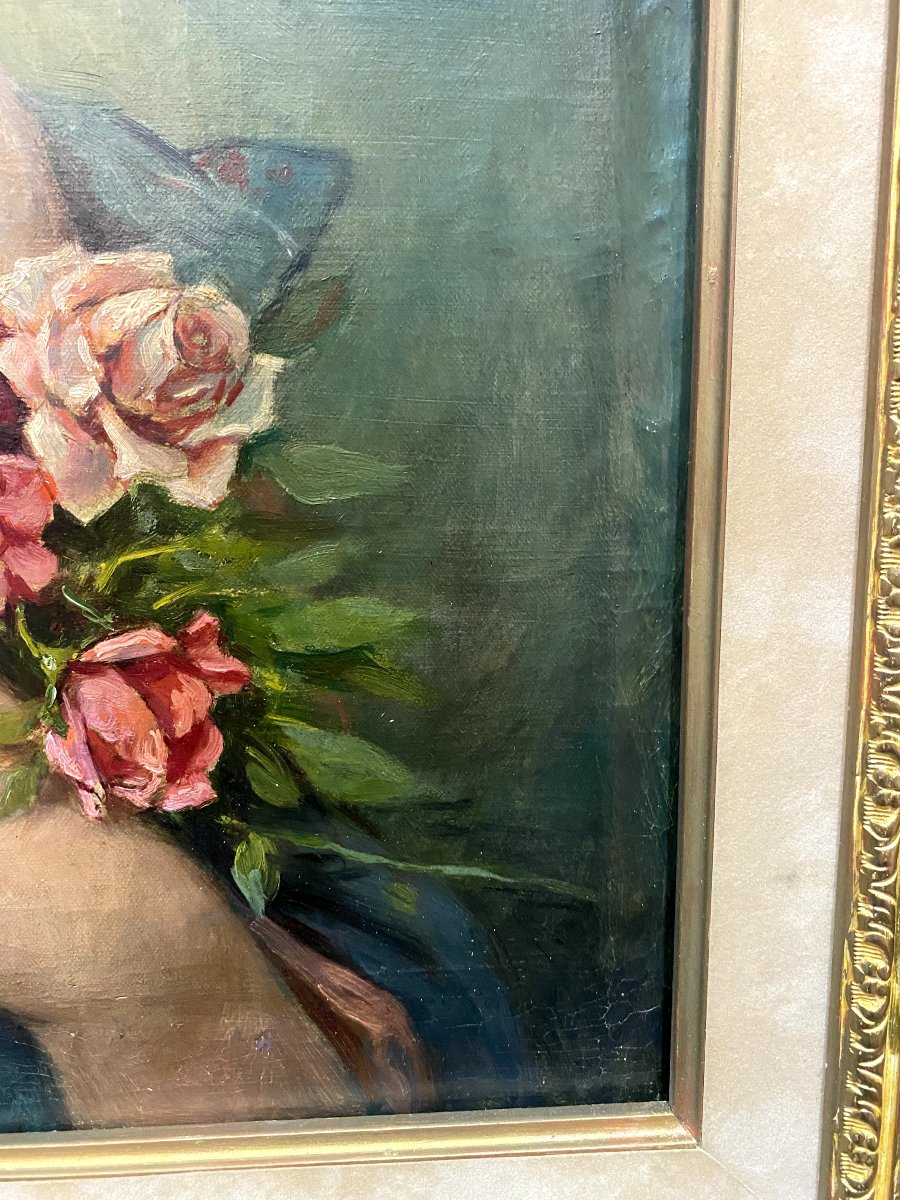 Huile sur toile MARTIN -KAVEL( 1861-1931)-photo-4