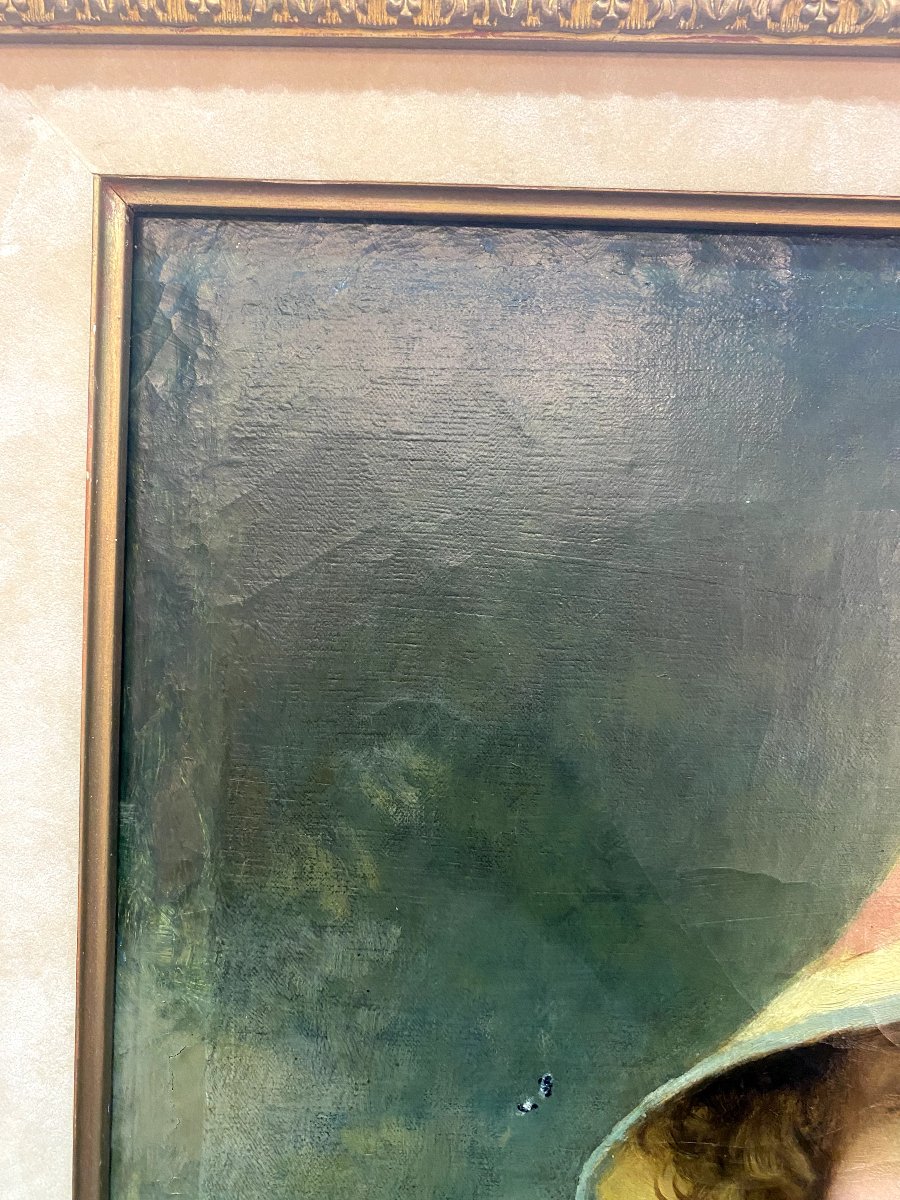 Huile sur toile MARTIN -KAVEL( 1861-1931)-photo-6