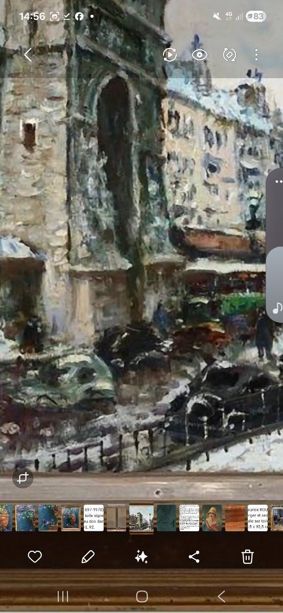 Ameglio Merio (1897 -1970) "porte St Denis"-photo-1