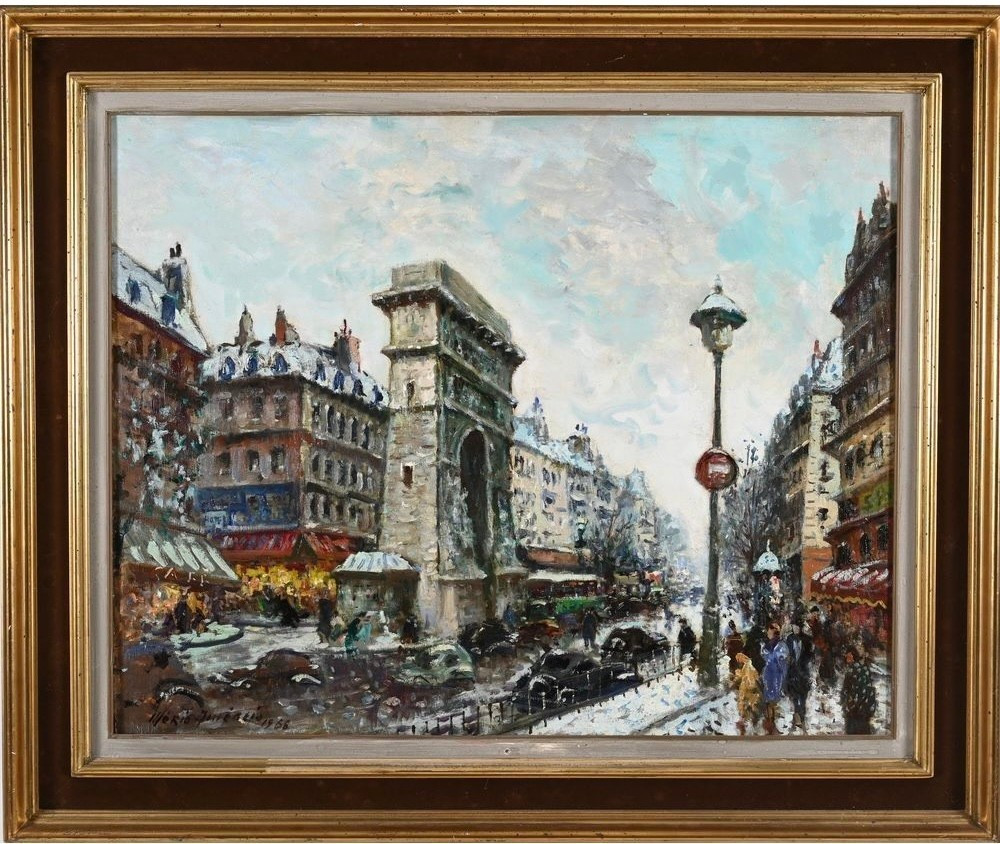 Ameglio Merio (1897 -1970) "porte St Denis"