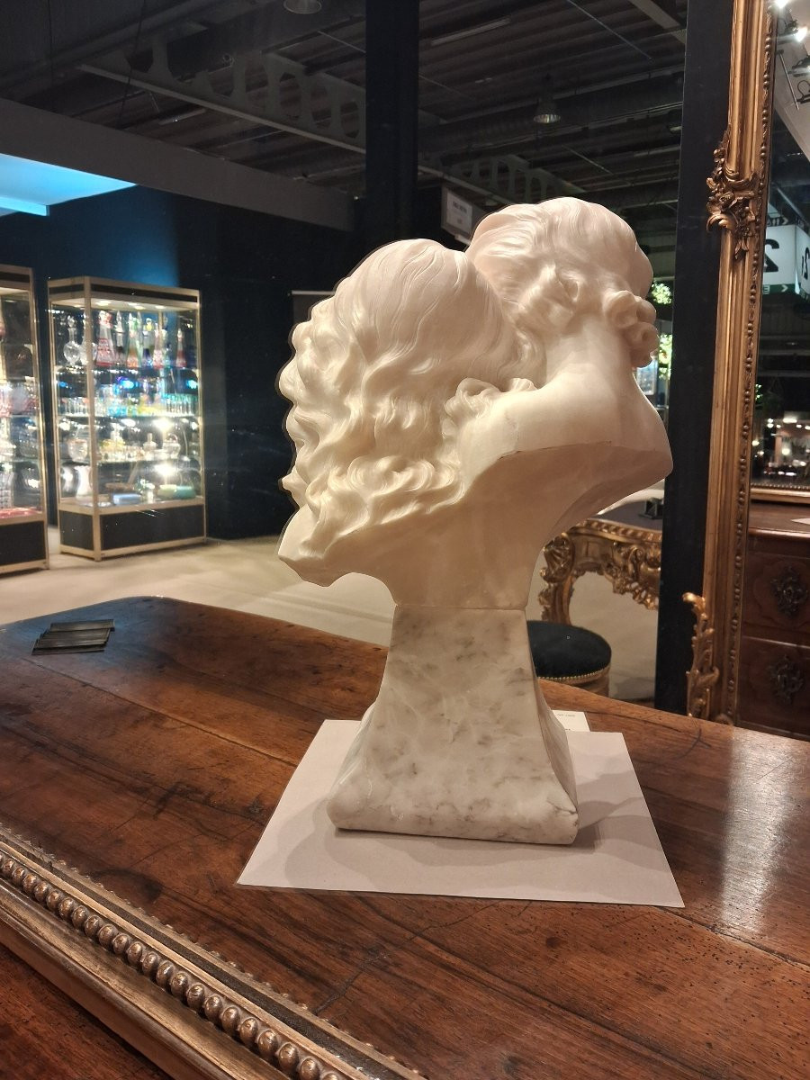 Sculpture en albatre Sylvain Kinsburger  1855/1935-photo-2