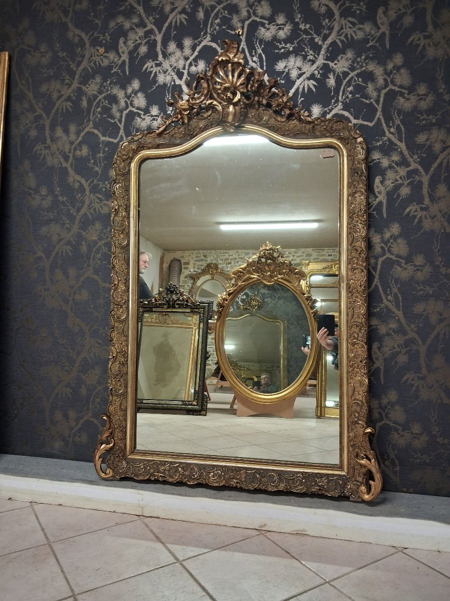 Mirror From The Napoleon III Era, 176 X 113-photo-2