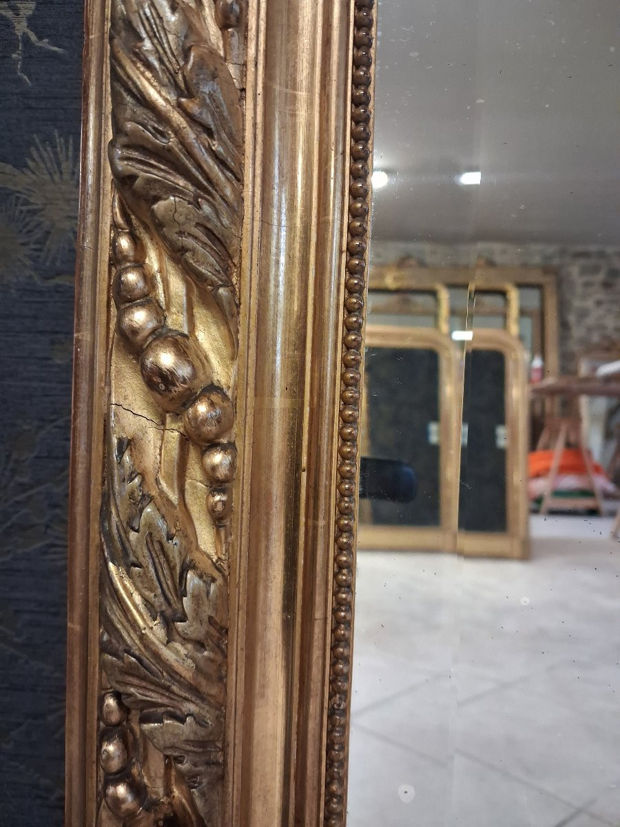 Miroir époque Napoléon III 205 x 111-photo-4