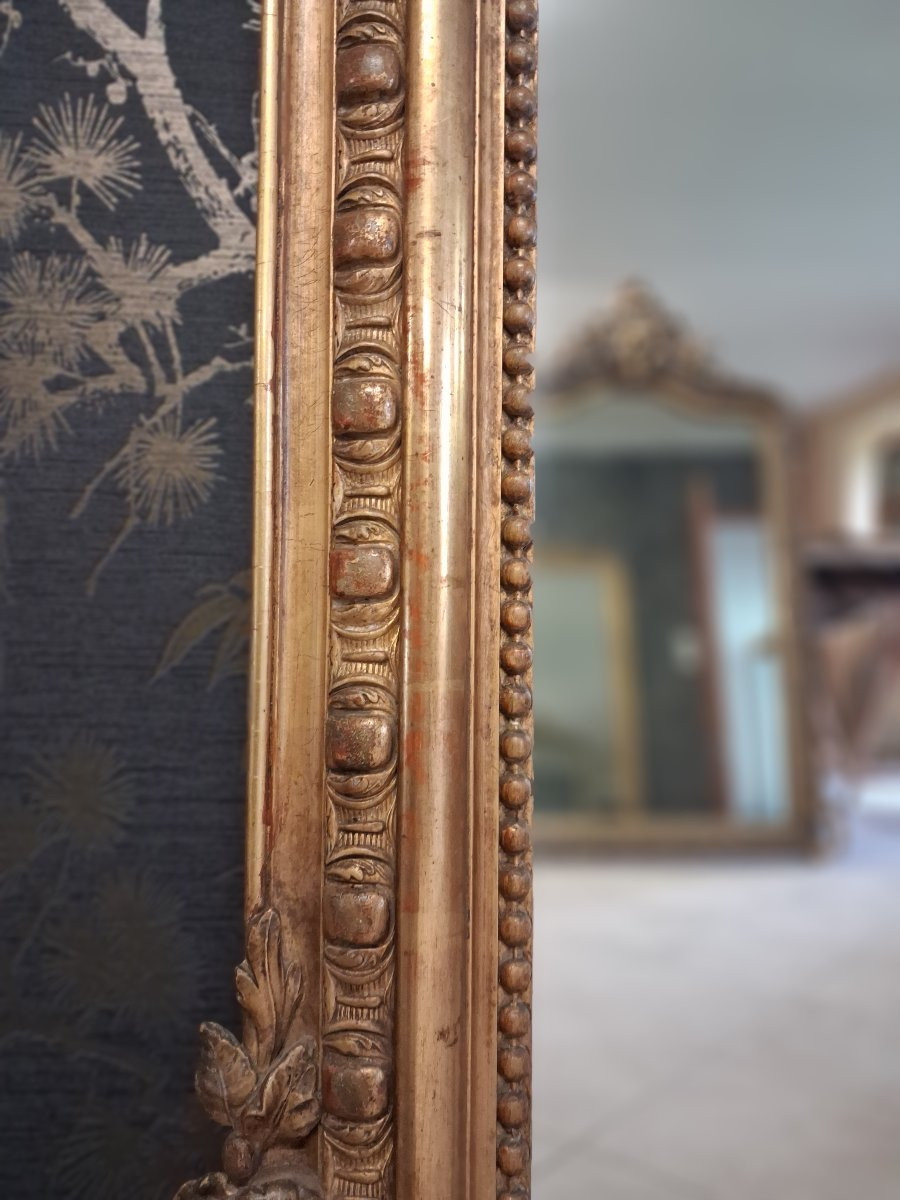 Louis Philippe Style Mirror With Pediment, 186 X 135-photo-3