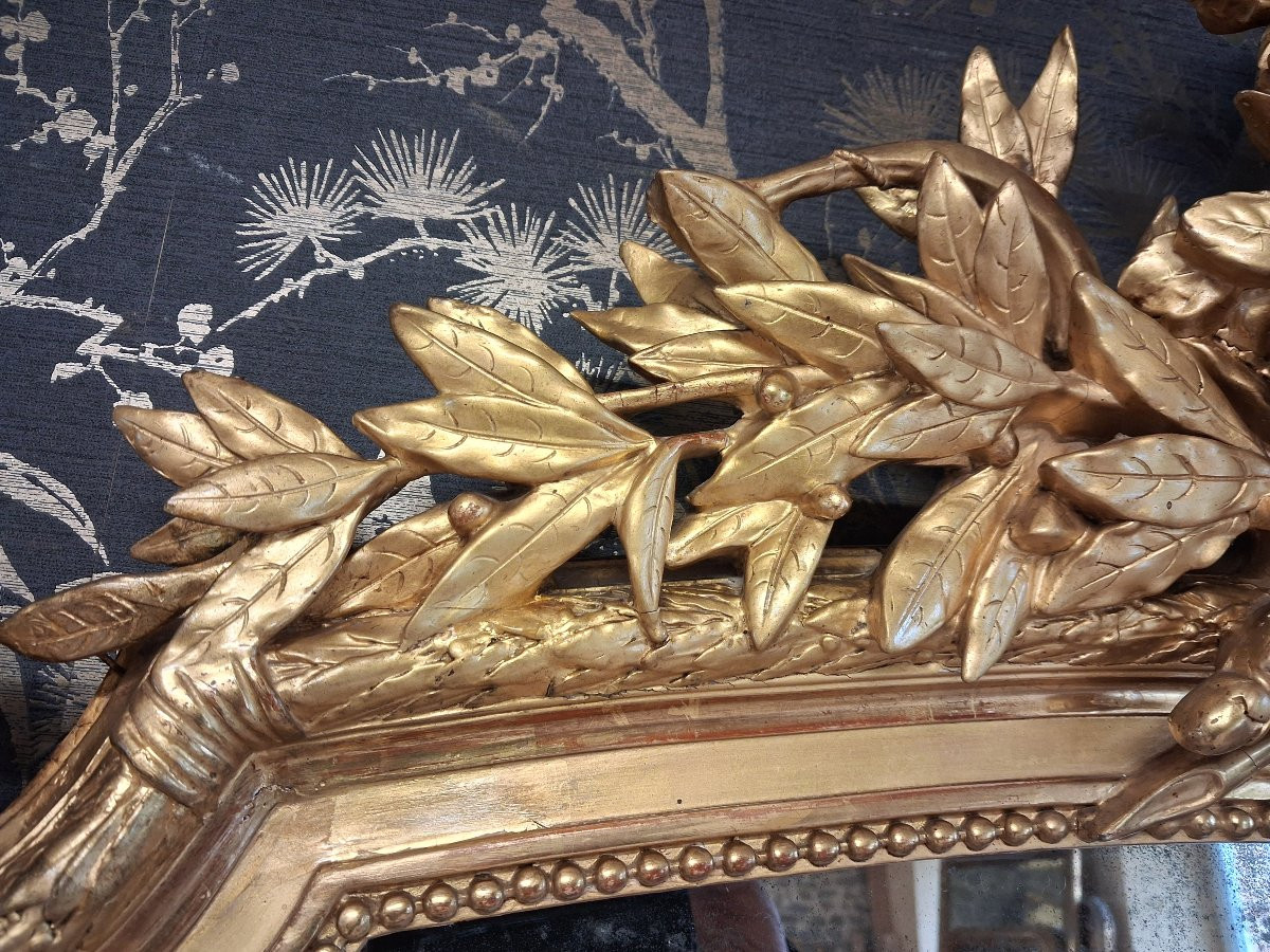 Miroir époque Napoléon III 179 x 103-photo-1