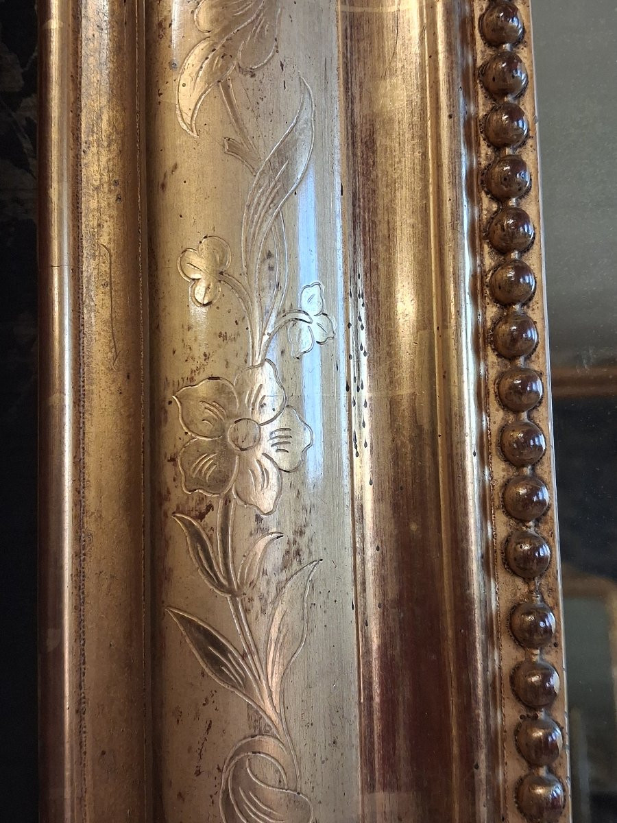 Louis Philippe Mirror With Pediment, 148 X 95-photo-3