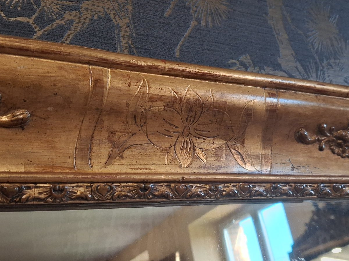 Miroir époque restauration 109x 69-photo-1