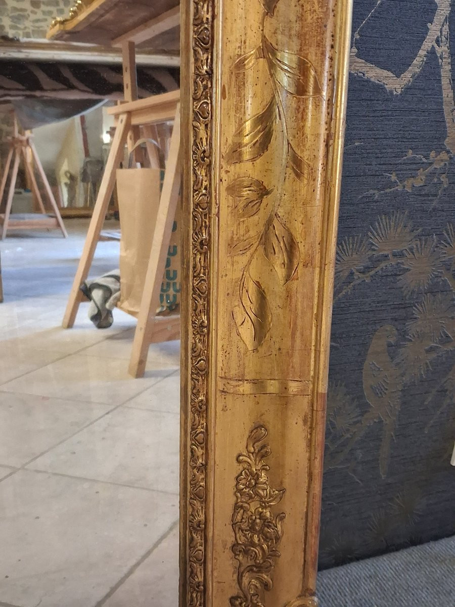 Miroir époque restauration 109x 69-photo-4