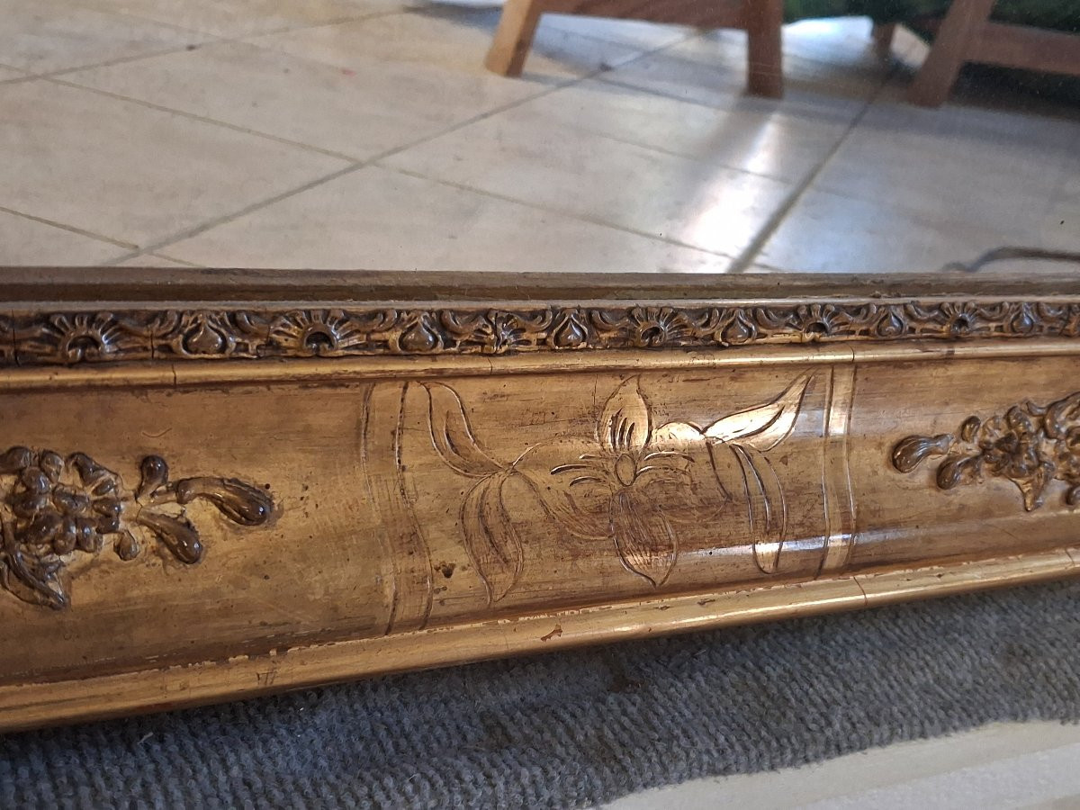 Miroir époque restauration 109x 69-photo-6