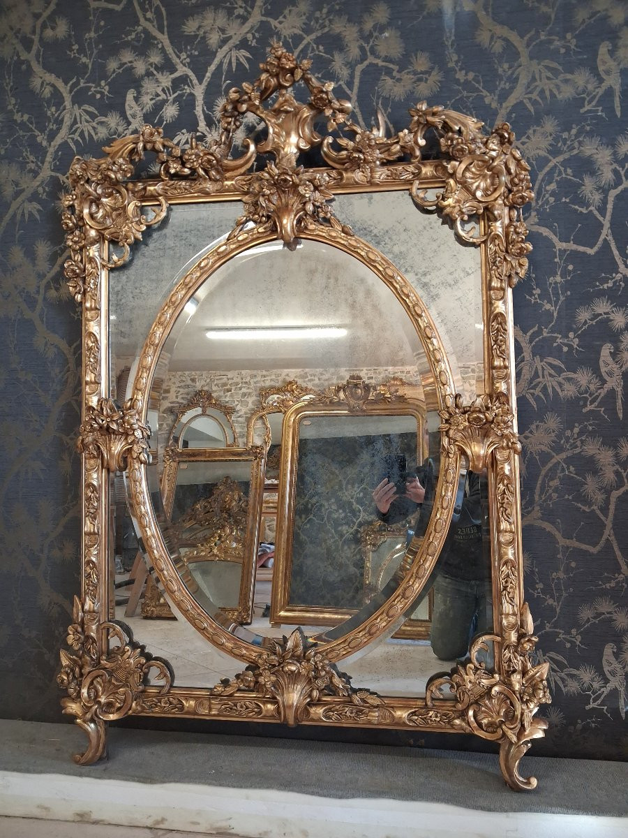 Miroir XIX Parecloses 152 x 106-photo-2