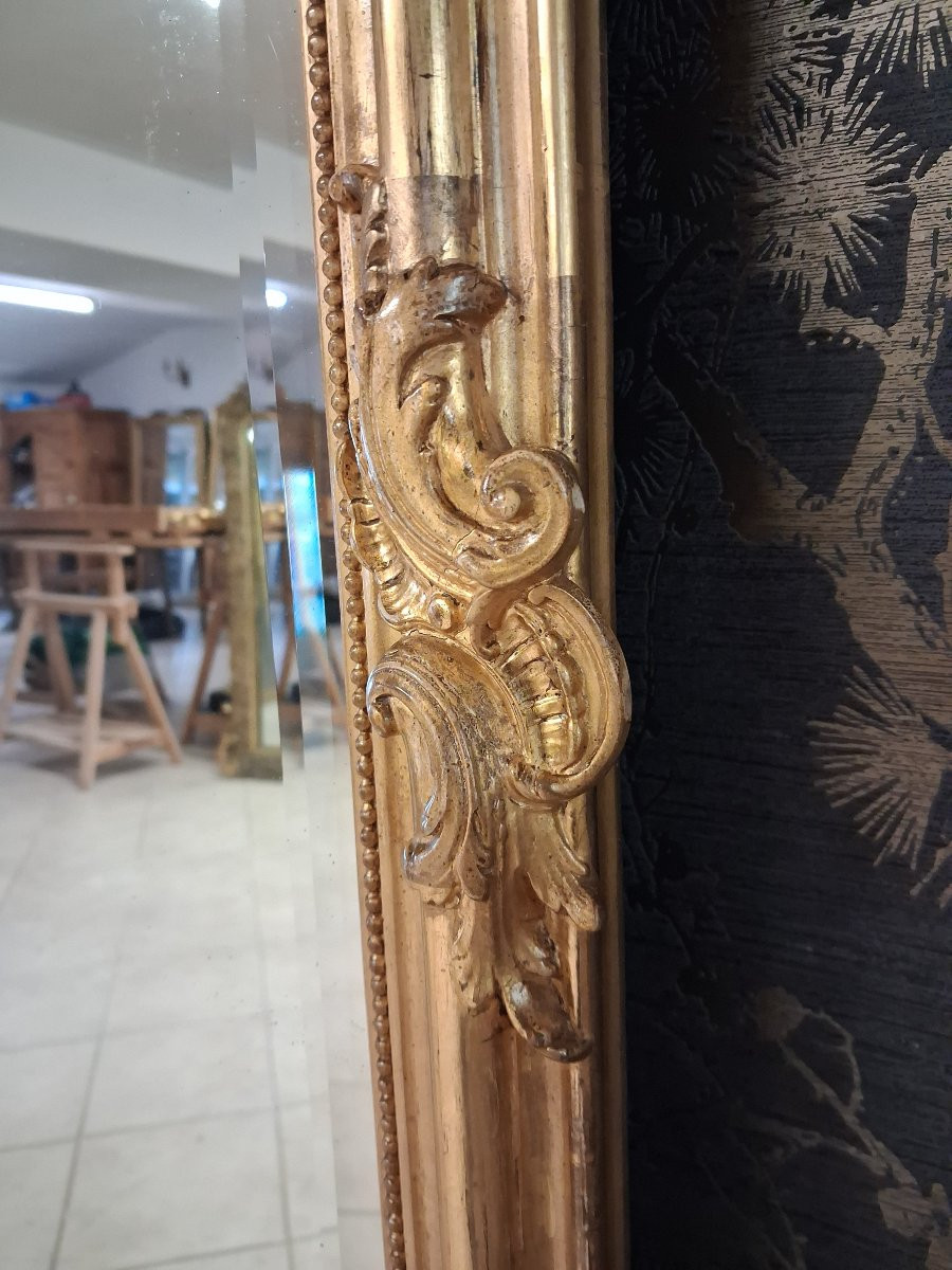 Miroir époque Napoléon III 209 x 134-photo-8