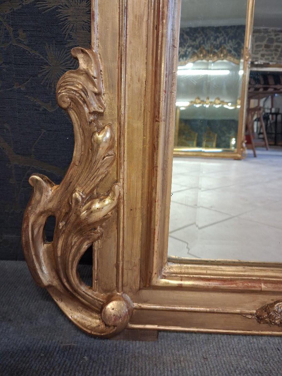 Miroir époque Napoléon III 203  x 139-photo-2