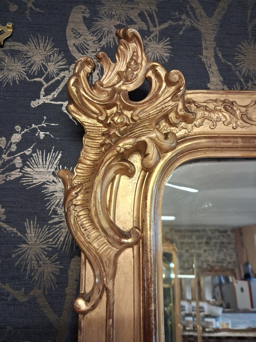 Miroir époque Napoléon III 203  x 139-photo-2