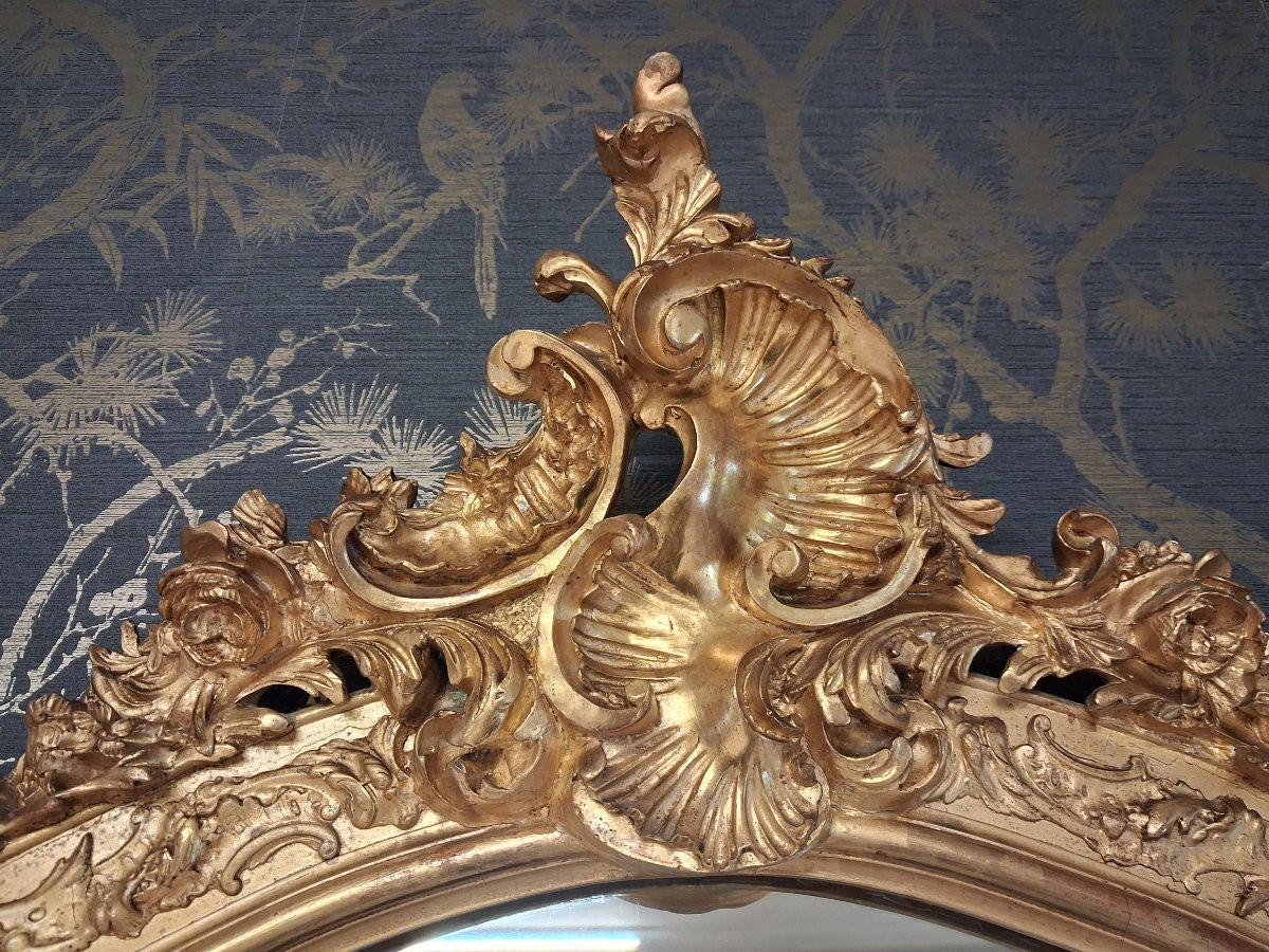 Miroir époque Napoléon III 203  x 139-photo-4