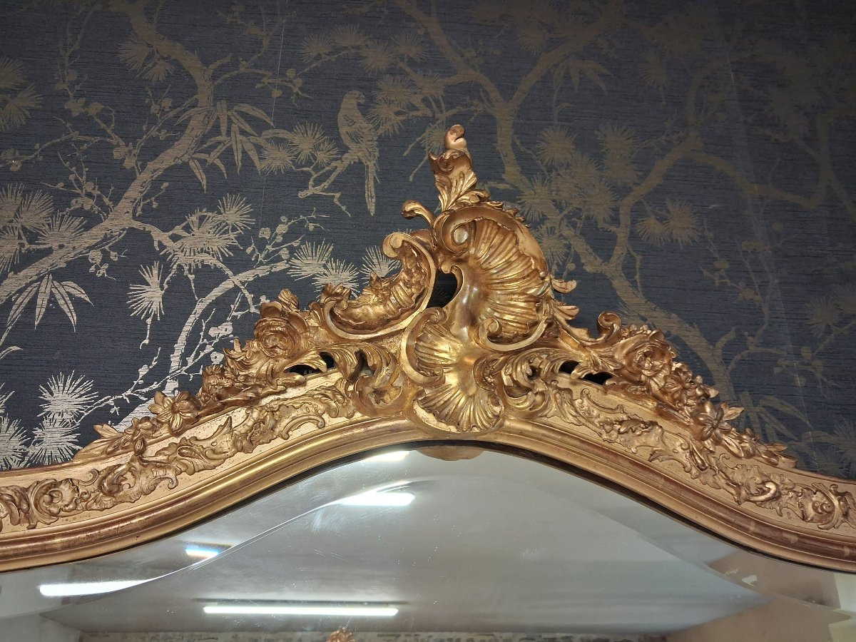 Miroir époque Napoléon III 203  x 139-photo-5