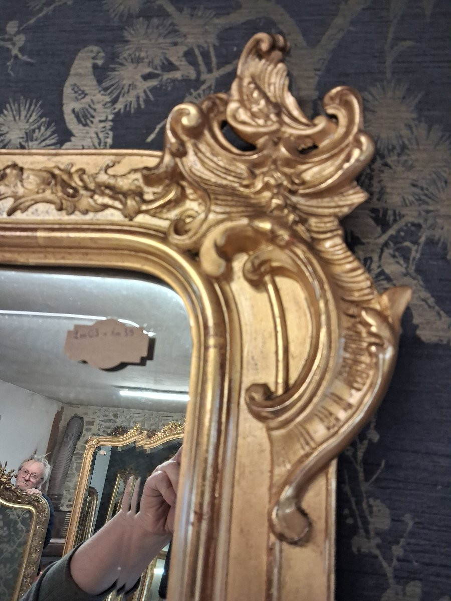 Miroir époque Napoléon III 203  x 139-photo-6