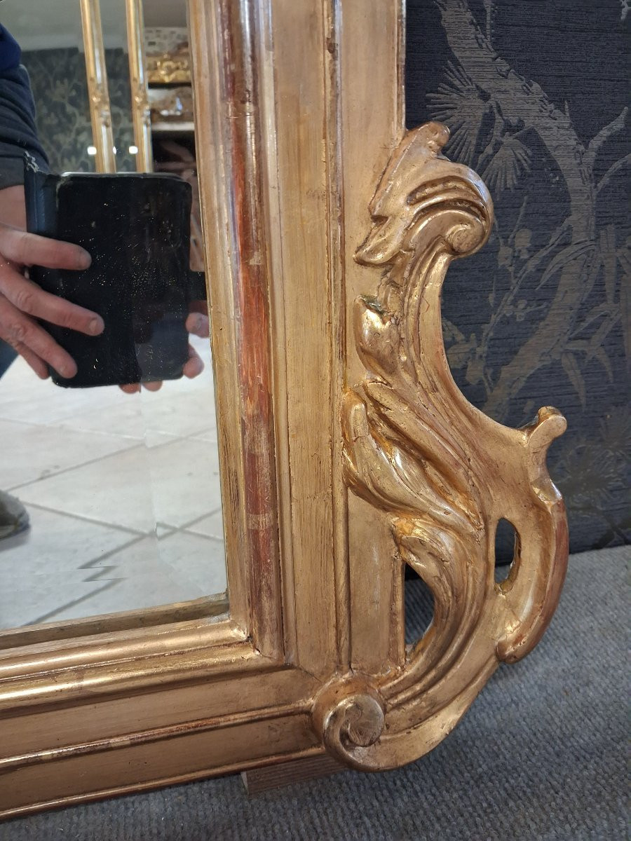 Miroir époque Napoléon III 203  x 139-photo-7