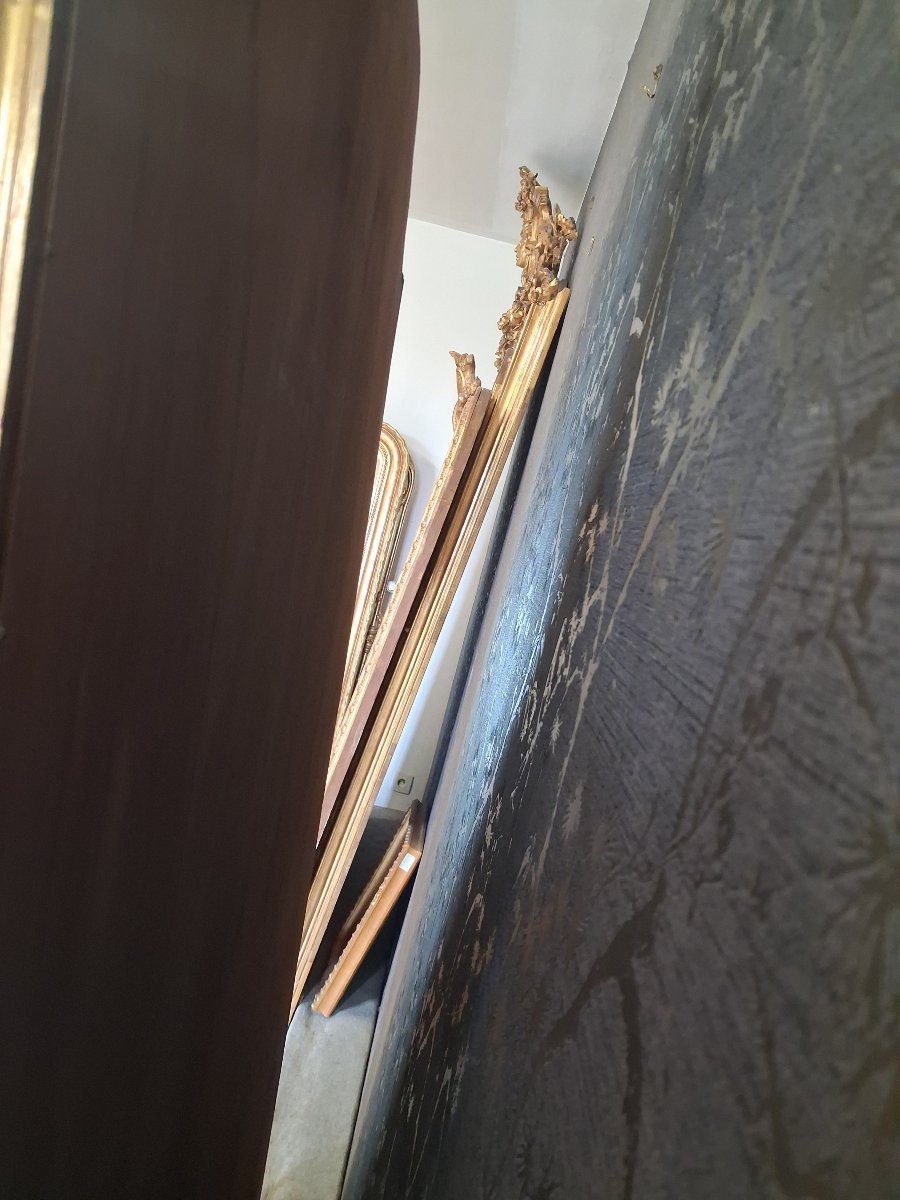Miroir époque XIX louis XV 2m04 x 1m25-photo-8