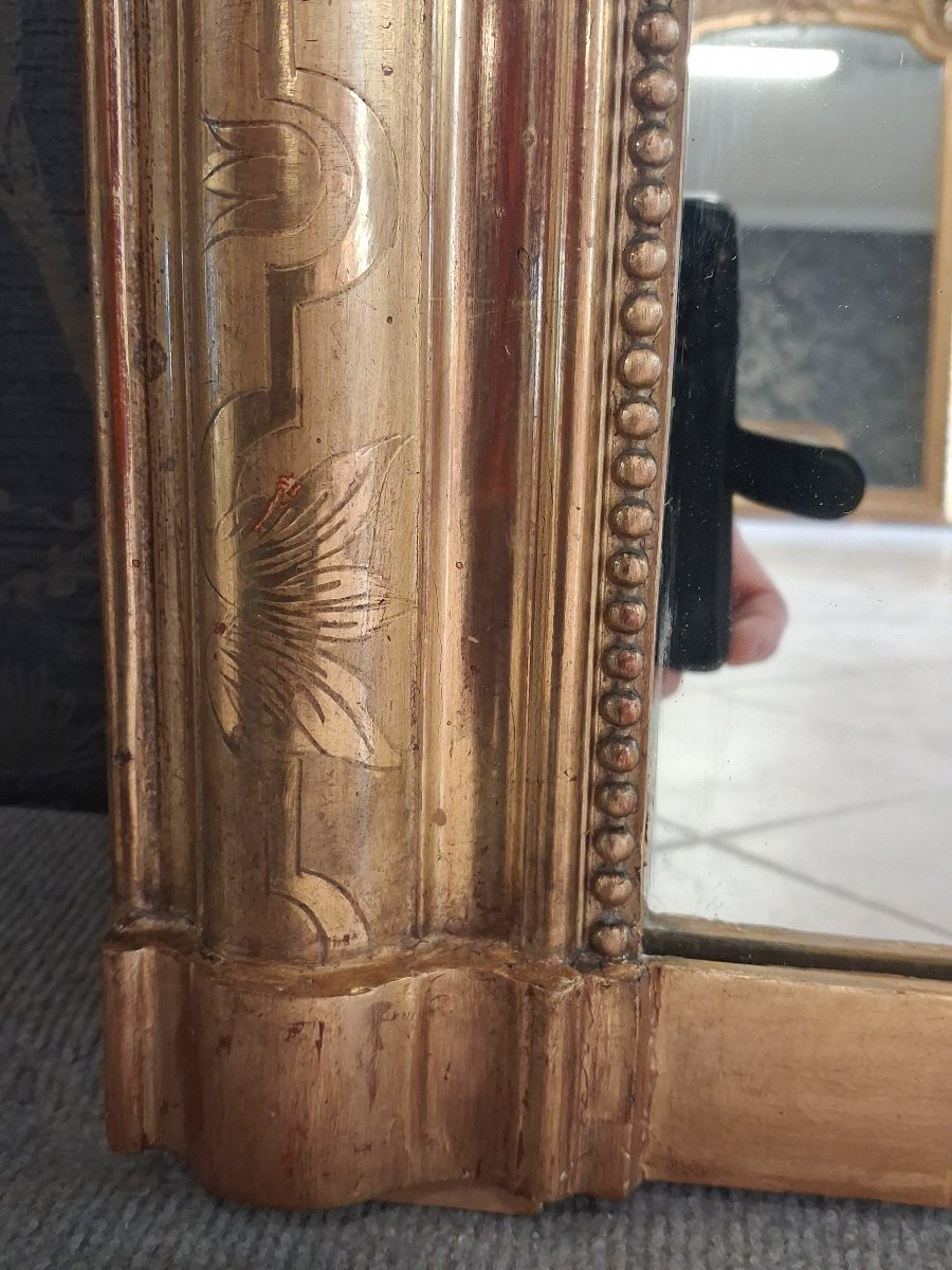 Miroir Louis Philippe 121x 99cm-photo-2