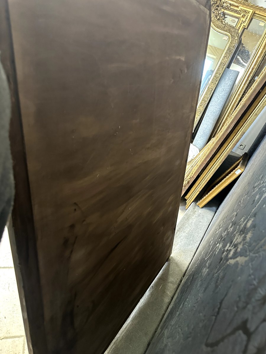 Miroir époque louis Philippe argent  133x 98 -photo-1