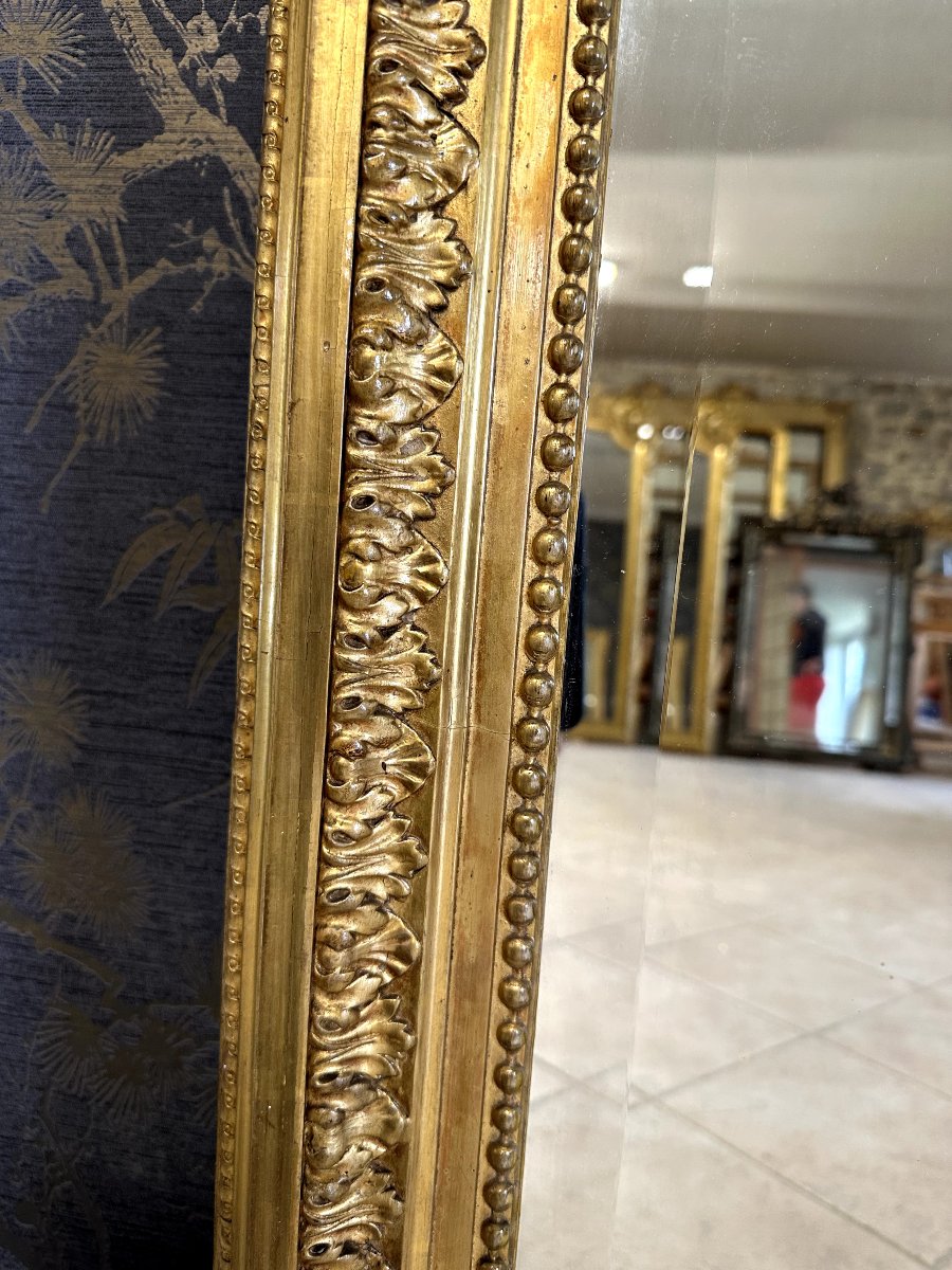 Miroir époque Napoléon III 149 x 107  x 112-photo-2