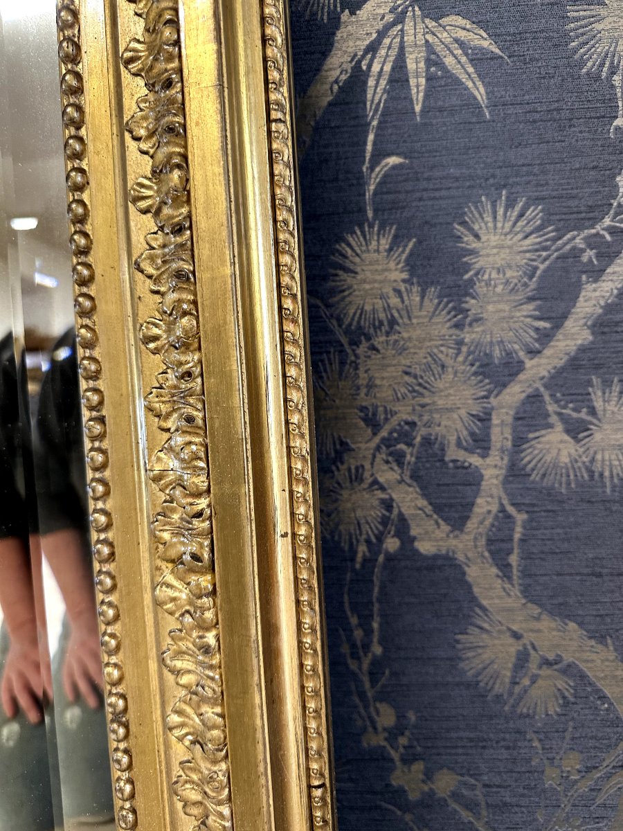 Miroir époque Napoléon III 149 x 107  x 112-photo-1