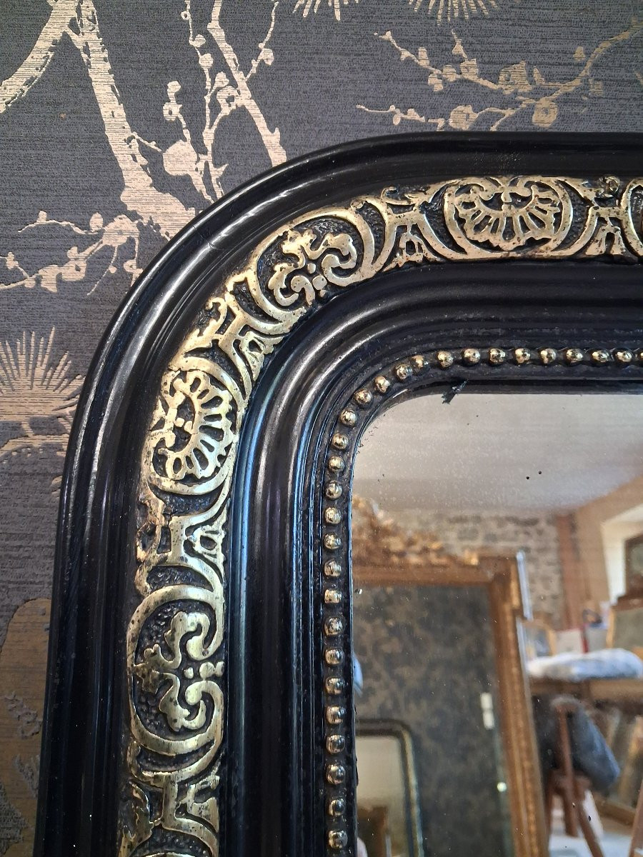 Mirror Napoleon III Period 107 X 74cm-photo-1
