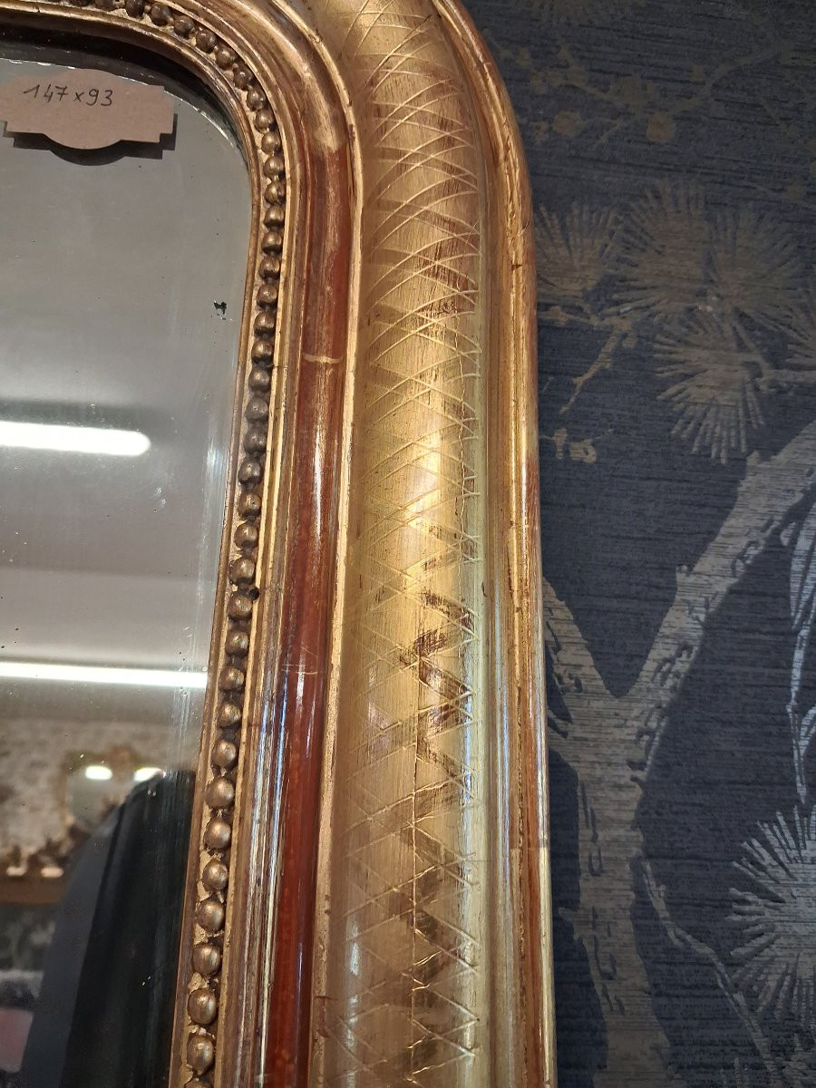 Miroir époque louis Philippe 147x 93-photo-4