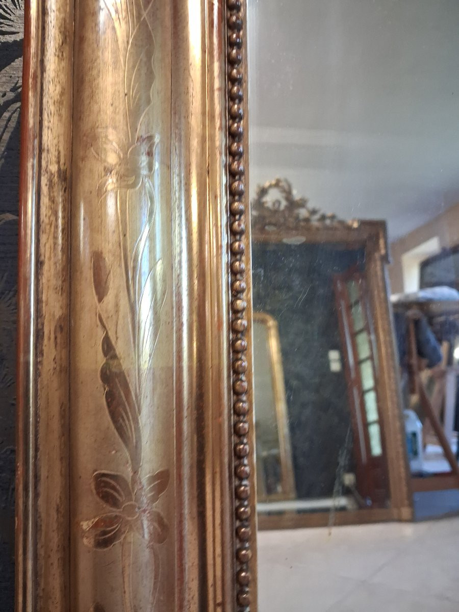 Miroir époque louis Philippe 160 x 99-photo-3