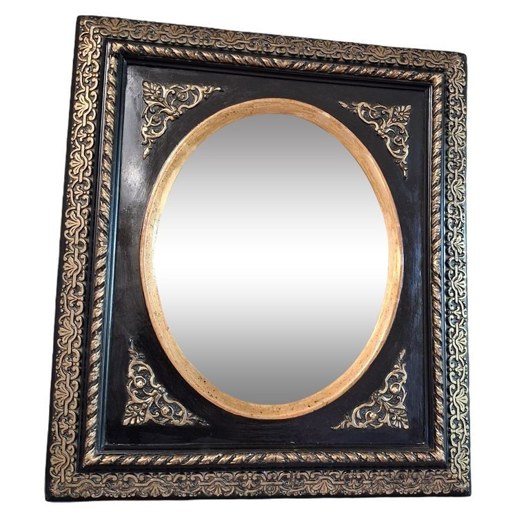 Mirror Napoleon III Period 47 X 41cm