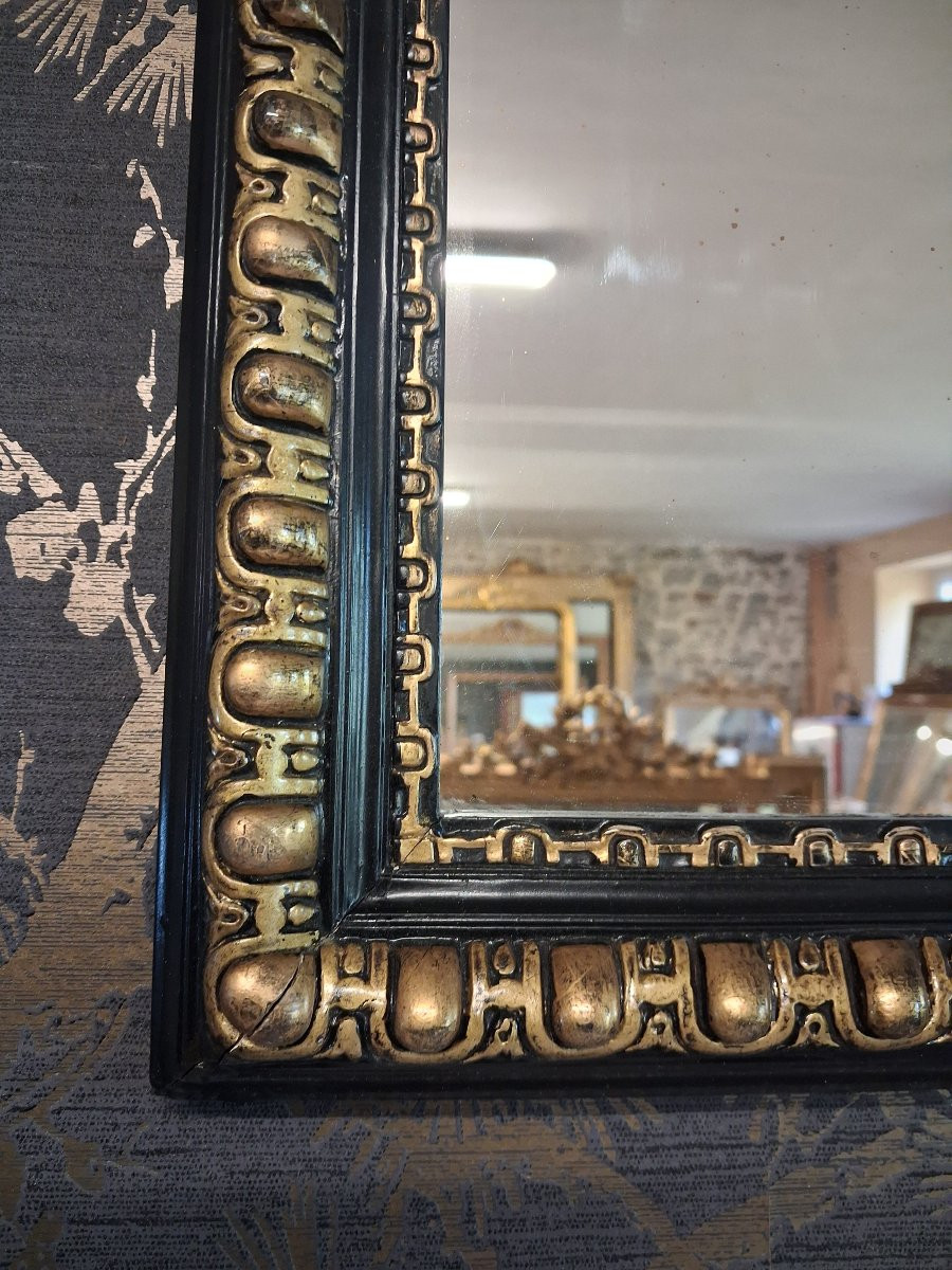 Mirror Napoleon III Period 49 X 39cm-photo-3