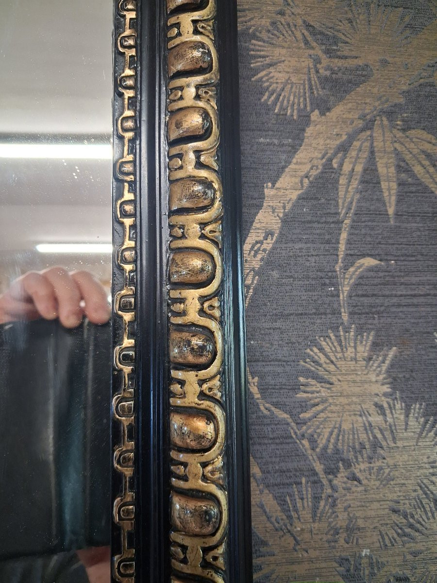 Mirror Napoleon III Period 49 X 39cm-photo-5