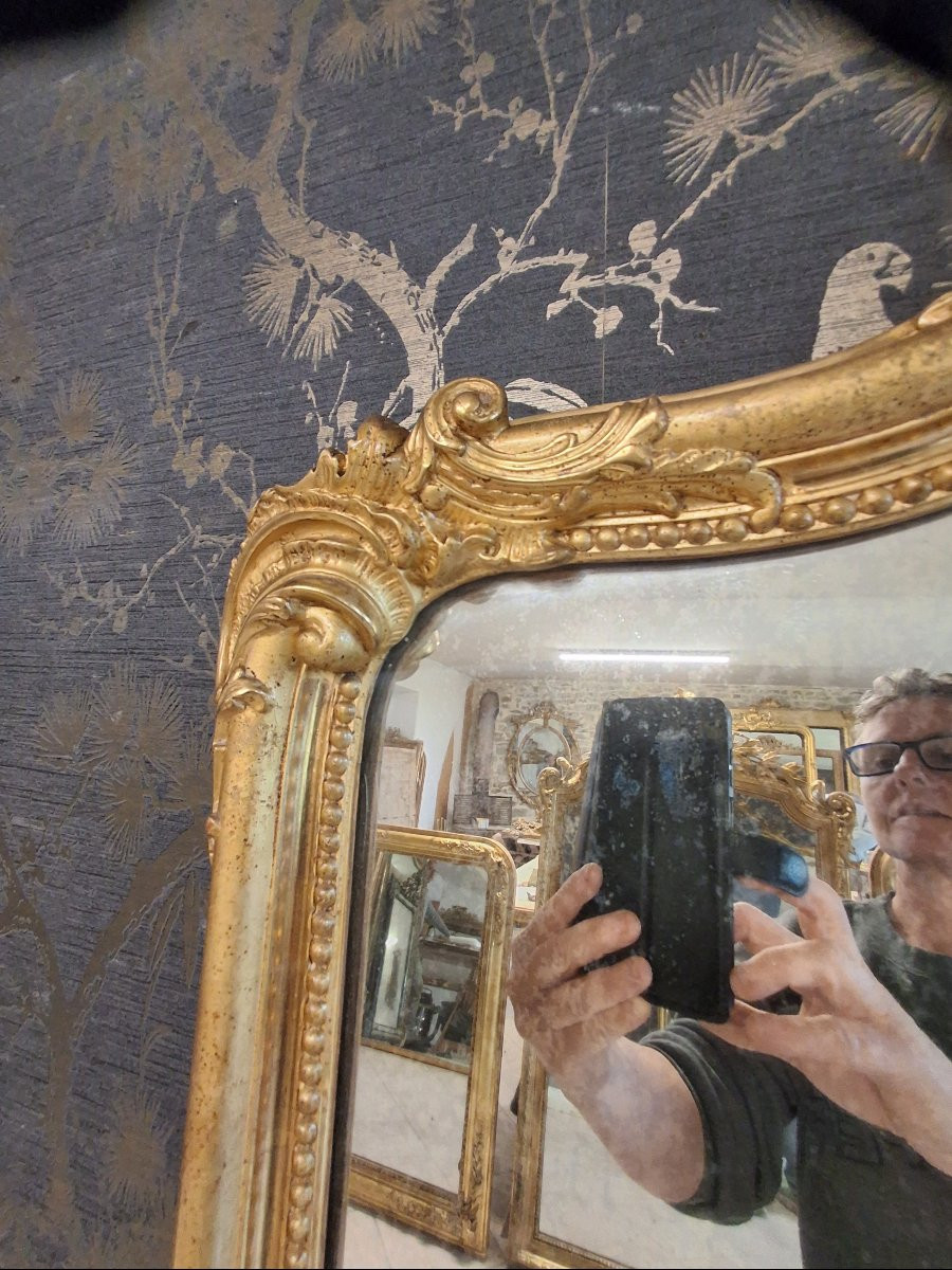 Miroir époque Napoléon III 172x 106-photo-1