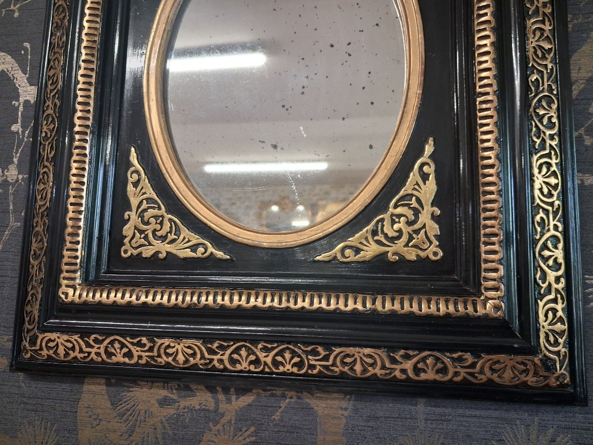 Mirror Napoleon III Period 45 X 39-photo-5